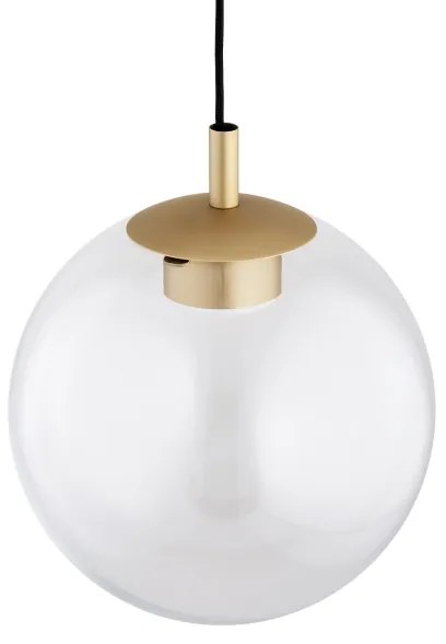 Argon 8828 - Luster na lanku SACRAMENTO 1xGX53/8W/230V číra/zlatá