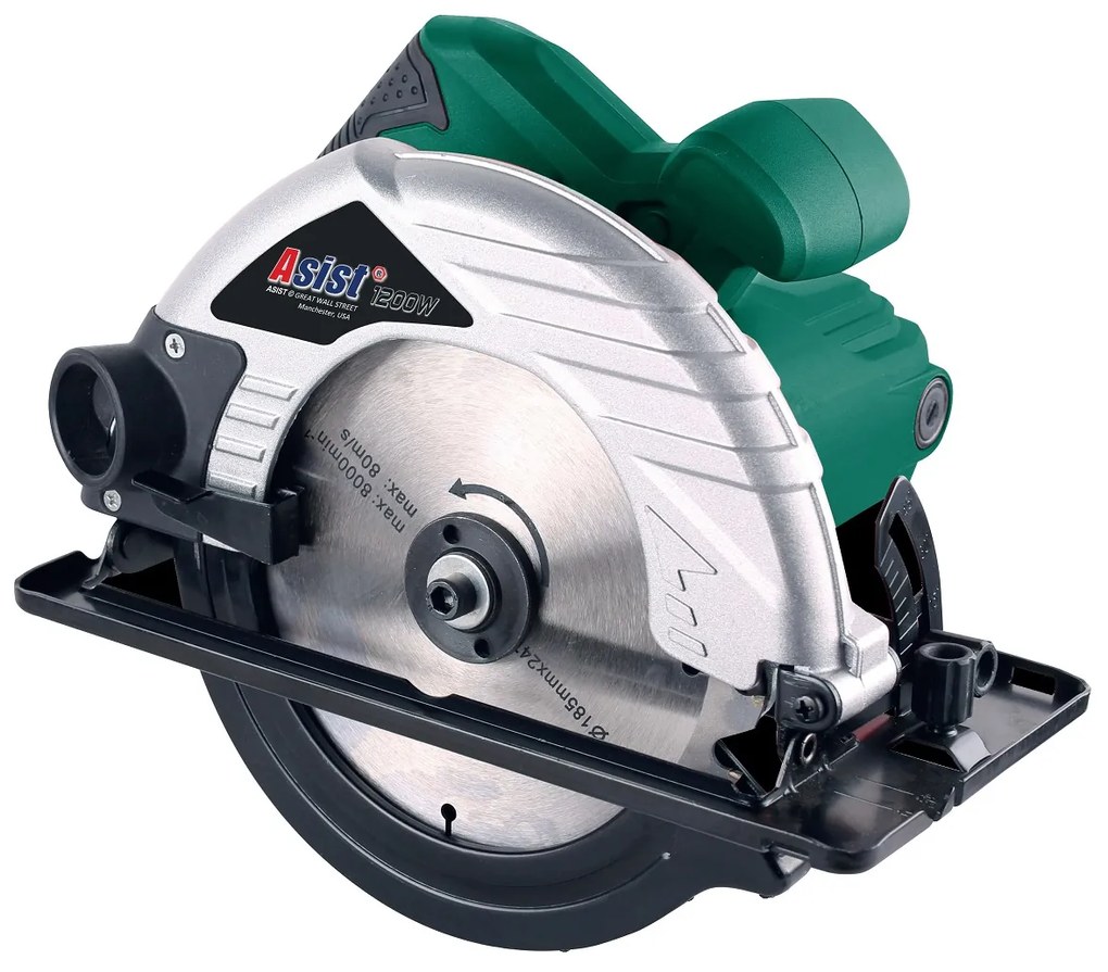 ASIST Ručná okružná píla 1200W 1 + 1 kotúč ZADARMO