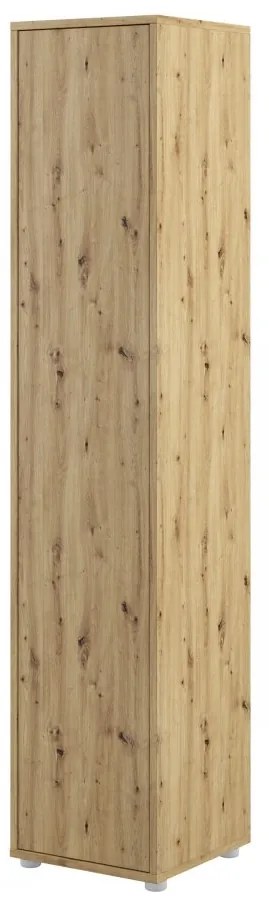 Policová skriňa 1D Bed-Concept BC-21, Farby: sivá