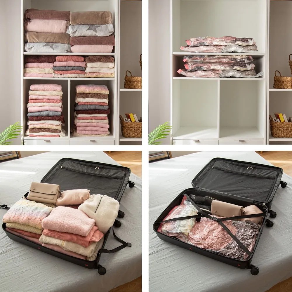 Vákuové vrecia v súprave 6 ks Vacuum M – Compactor