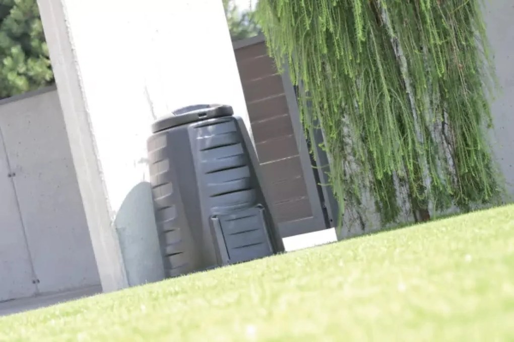 Záhradný kompostér IKECO340 340 l - čierna