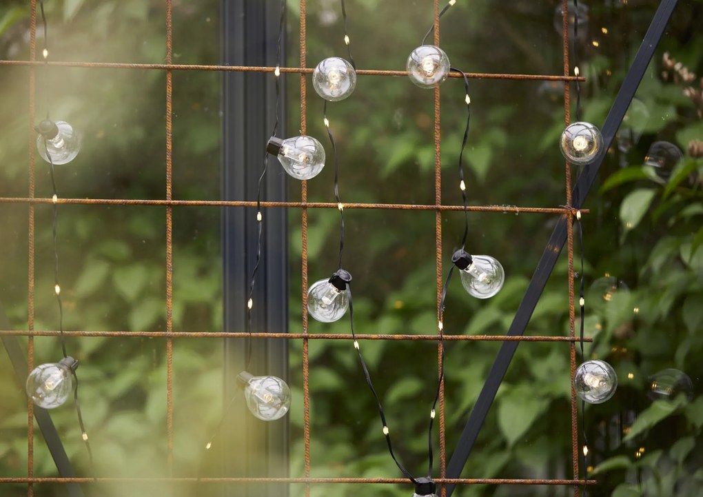 STAR TRADING Vonkajšia svetelná reťaz Bolla – 20 žiaroviek