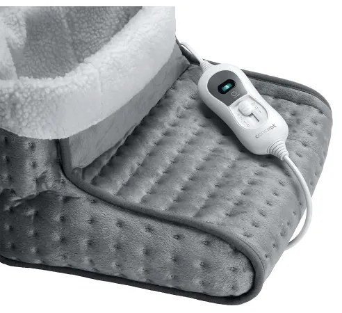 Concept BV1020 - Elektrická vyhrievaná topánka 100W/230V 30x30 cm sivá/biela