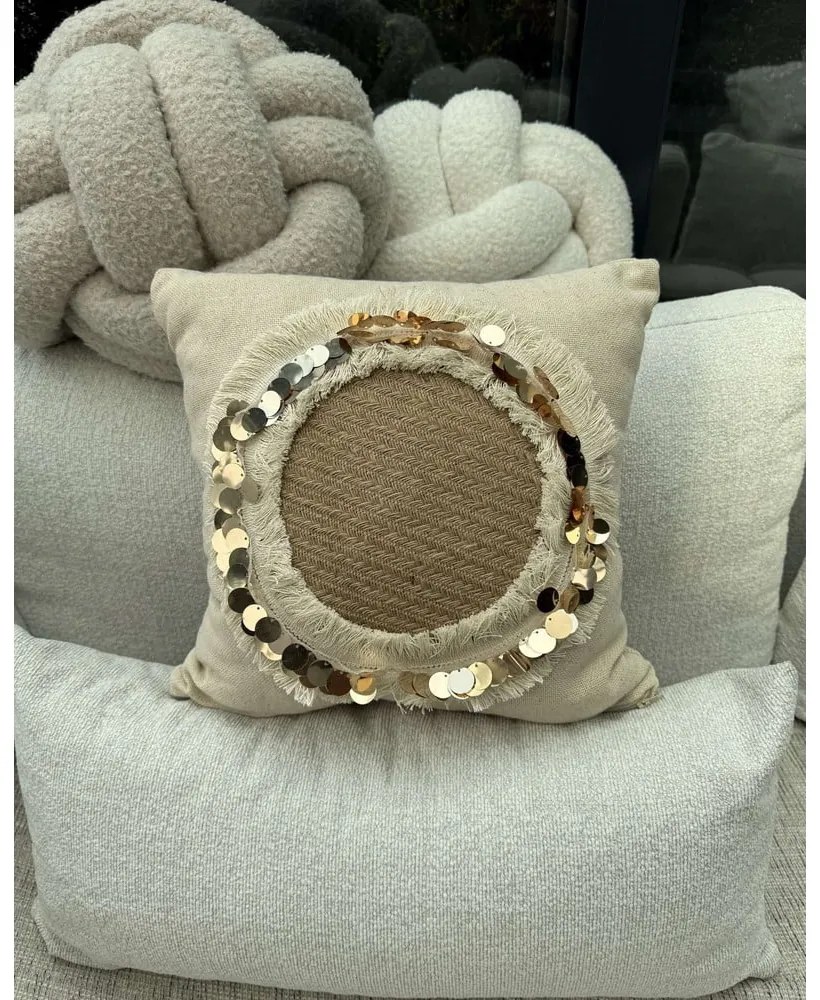Obliečka na vankúš 43x43 cm Sequins – Mioli Decor