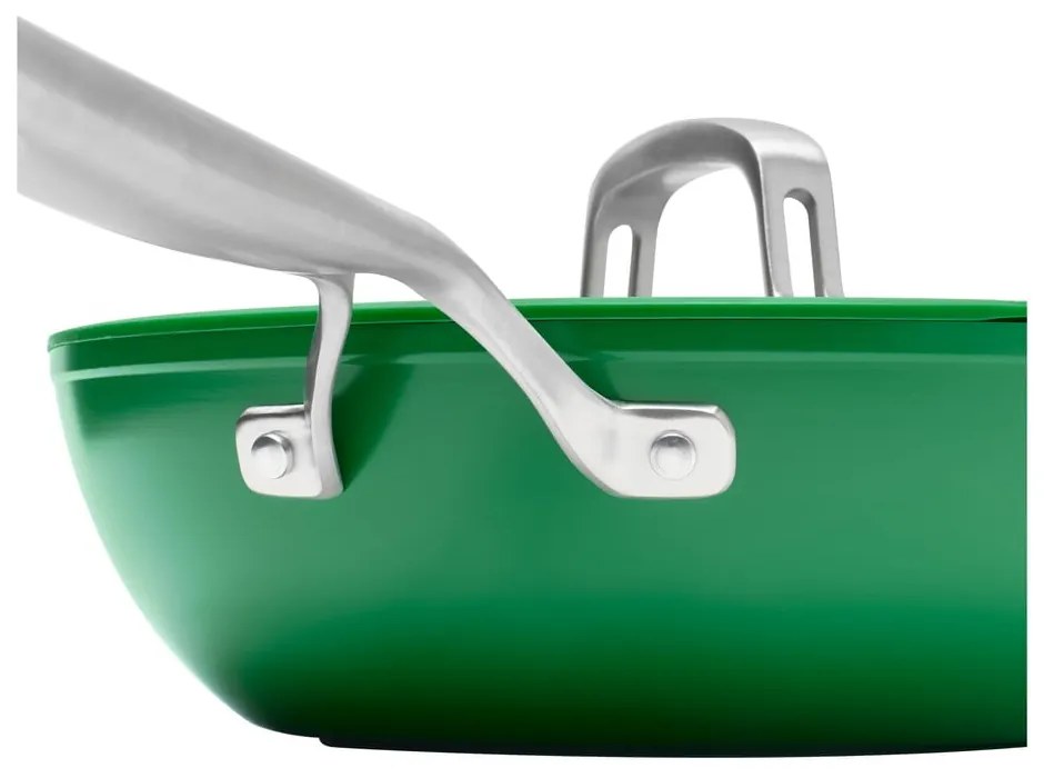 Wok hliníková panvica s pokrievkou/s nepriľnavým povrchom ø 28 cm Meda 3.0 – FABINI