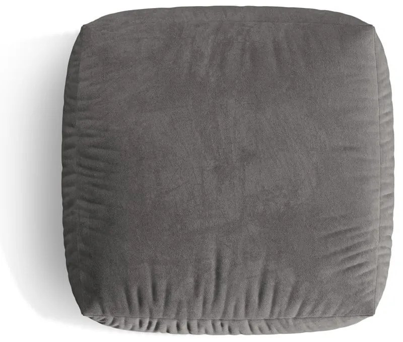 Sivá zamatová modulárna podnožka Martina – Micadoni