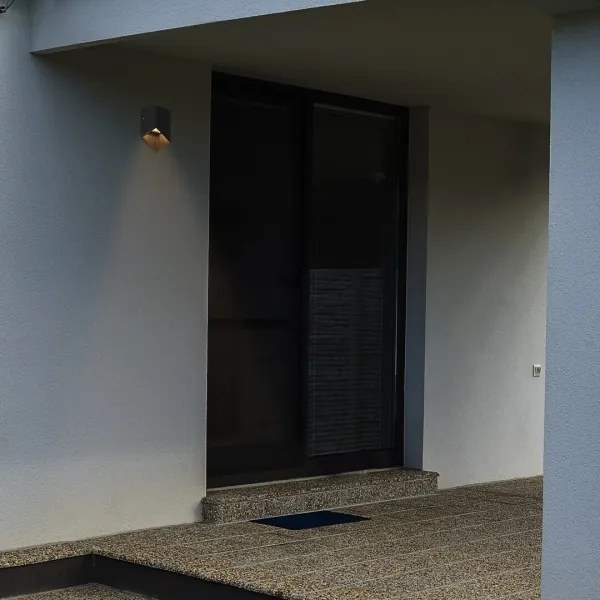 Rabalux 77049 - LED Vonkajšie nástenné svietidlo TILBURG LED/5W/230V IP54 čierna