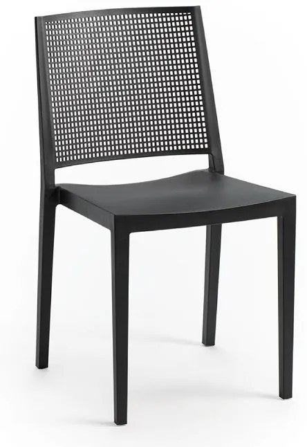 Elegantná stolička Grid - antracit
