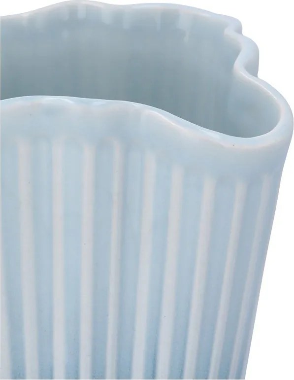 Svetlomodrá keramická váza (výška 20,5 cm) Hammershøi – Kähler Design