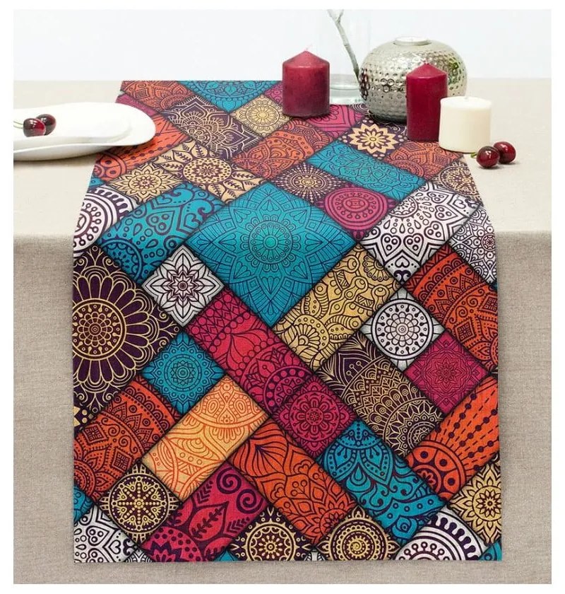 Behúň na stôl 40x130 cm Mandala Tiles – Mila Home