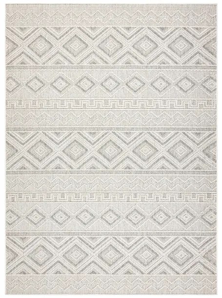 Koberec JERSEY 19234 sivý, kosoštvorce BOHO