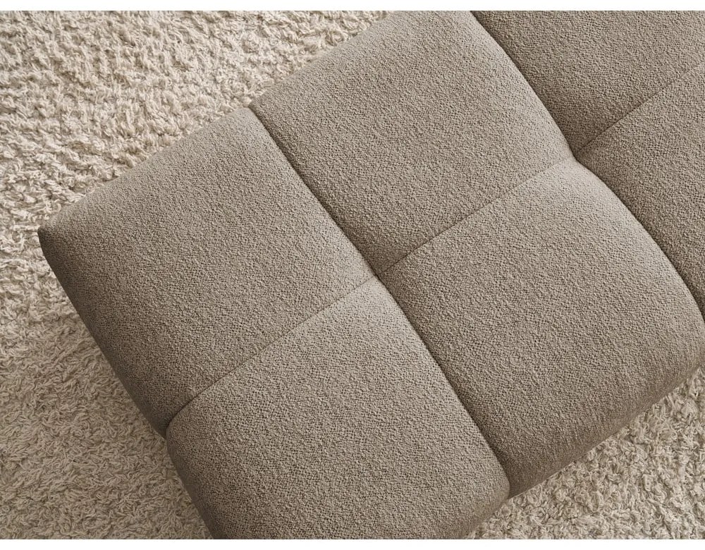 Taupe ženilková podnožka Everest – Bobochic Paris