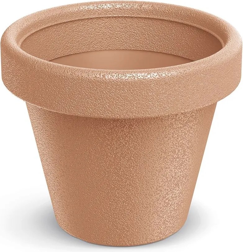 Plastový kvetináč ORIGINAL terakota matný