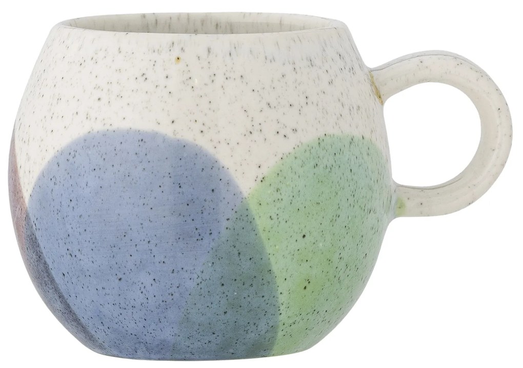 Bloomingville Kameninový hrnček Paula Blue/Green 250 ml