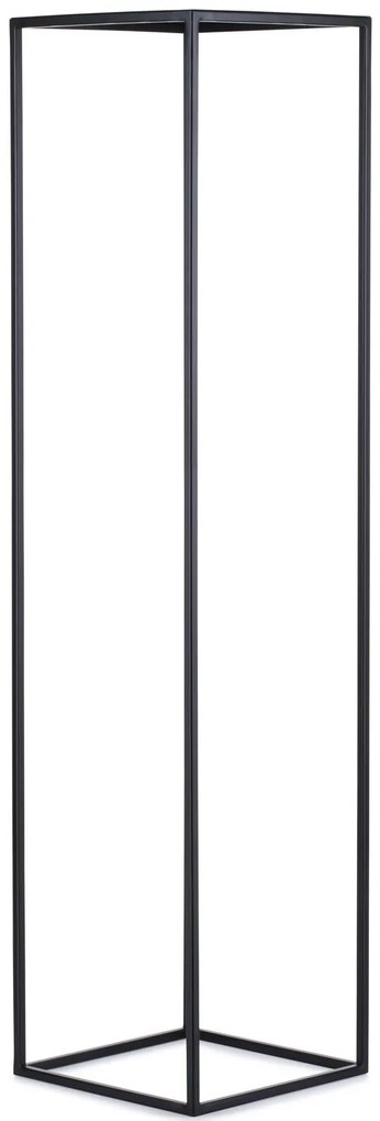 STOJAN NA KVETINÁČ SIMPLE1 100X24X24 CM ČIERNA