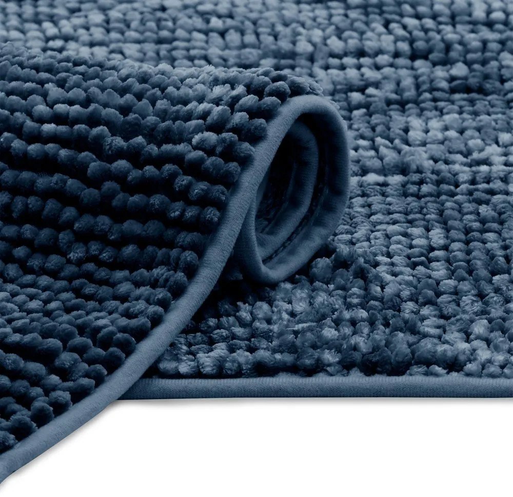 Tmavomodrá kúpeľňová predložka 70x120 cm Bati – Restilo