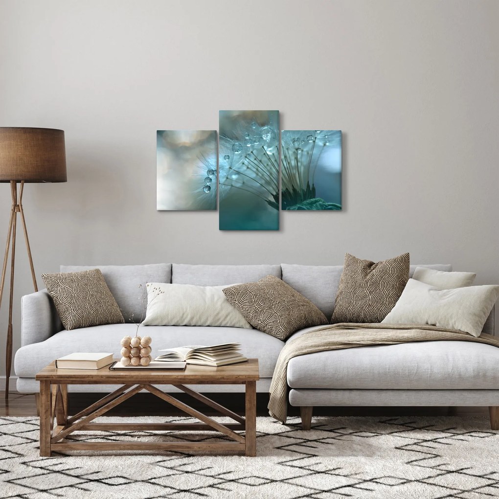 Obraz - Púpava - petrolej (90x60 cm)