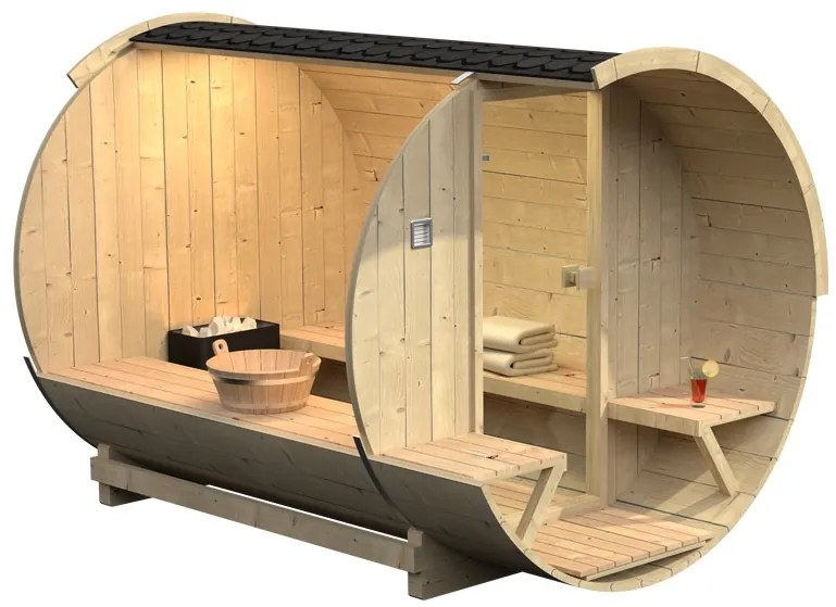 Hanscraft Sudová sauna 280 Thermowood