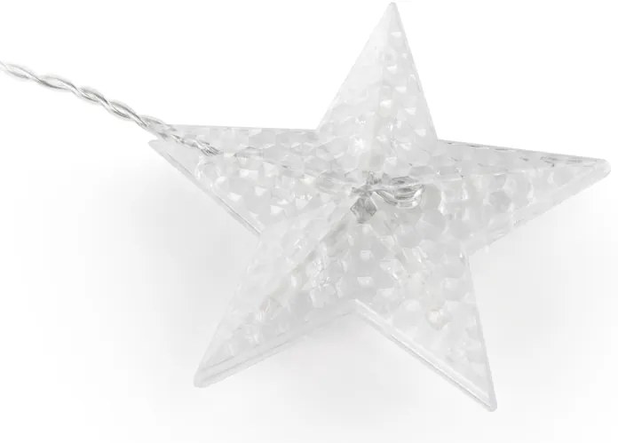 Bestent Svetelná reťaz 138LED 3m teplá biela Stars