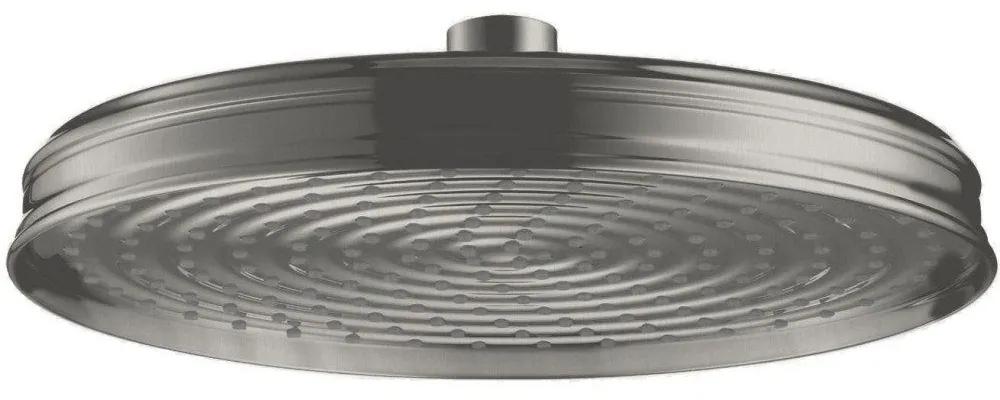 AXOR Montreux horná sprcha 1jet, priemer 245 mm, kartáčovaný čierny chróm, 28474340