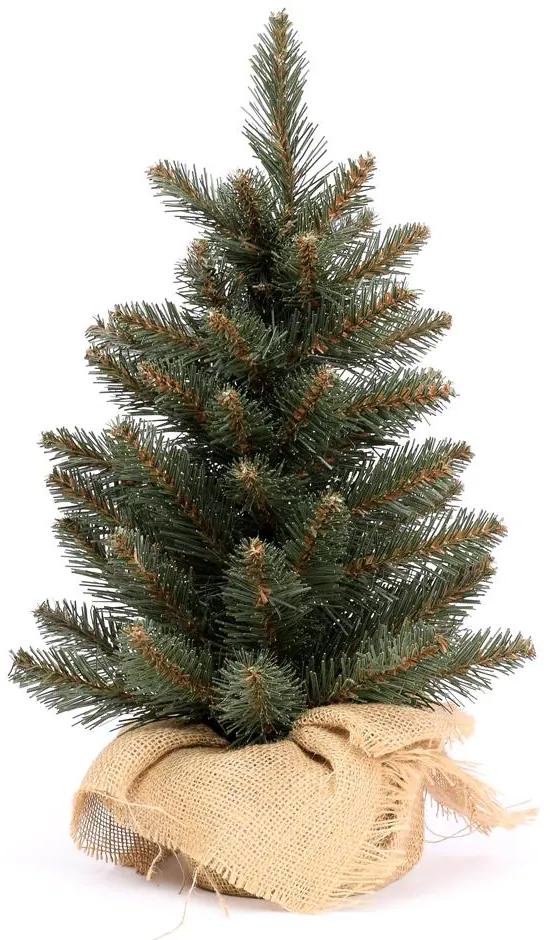 Vianočný strom prírodný zelený 50cm zaťažený