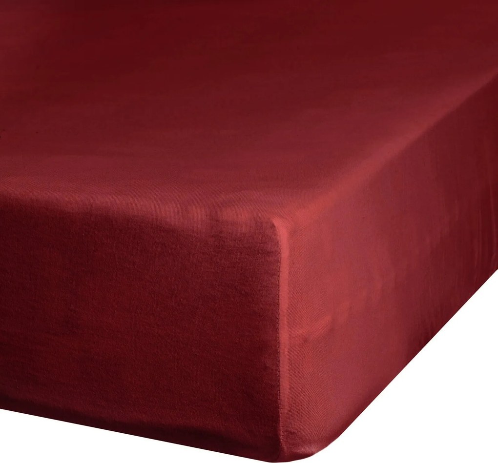 MAKOSATÉNOVÉ PRESTIERADLO NOVA3 140X200 CM ČERVENÉ