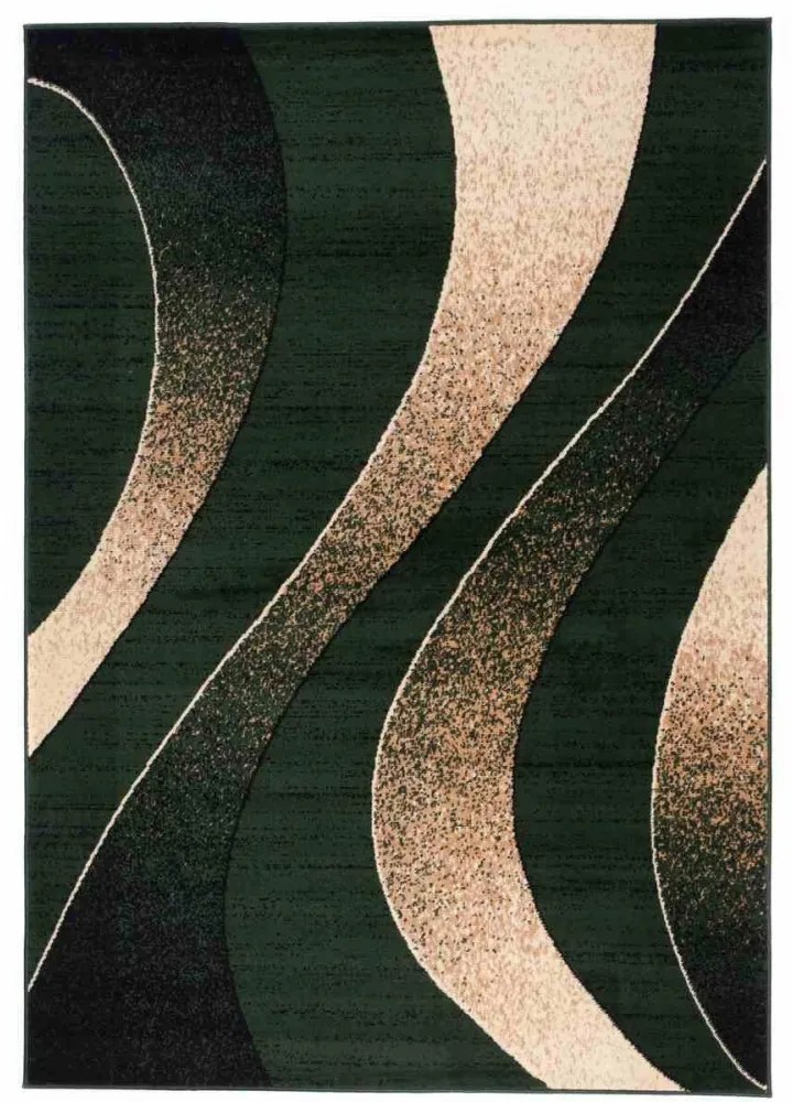 Kusový koberec PP Mel zelený 160x220cm