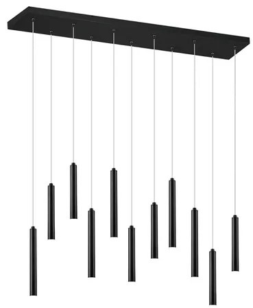 Trio Tubular led závesné osvetlenie čierna 321611132 TR321611132