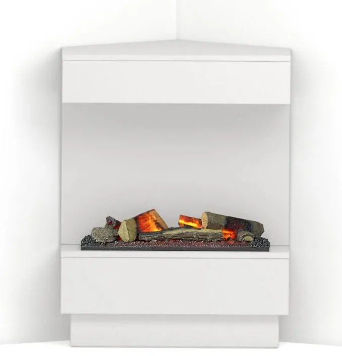 Elektrický krb Taravo Cassette 400/600 biela