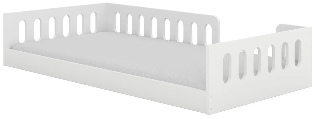 Detská posteľ Timon 160x80 cm s matracom biela