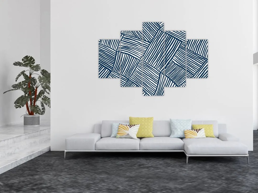 Obraz - 3D línia (150x105 cm)