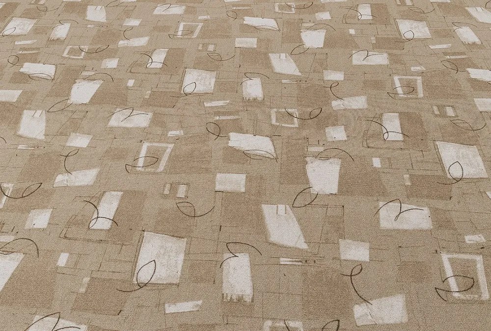 Metrážny koberec Libra 35, na mieru, šíře 4m,5m, béžová, filc, chodba / predsieň, AladinWorld Expres