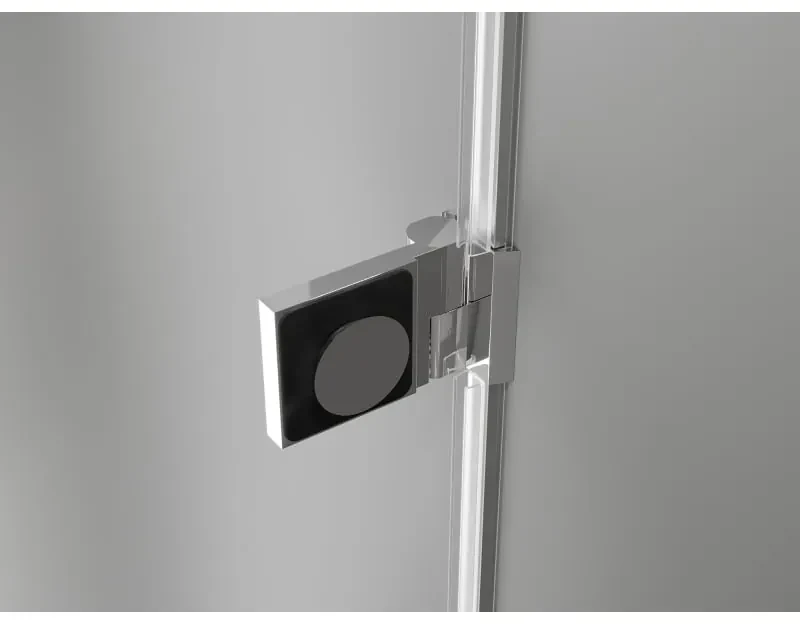 Mexen, Mexen Lunar-B výklopné pravé sprchové dvere 70 cm, priehľadné, chróm - 832-070-000-01-00-P