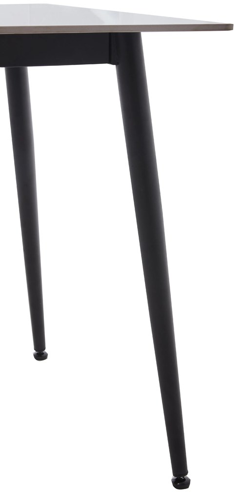 Noela Jedálenský stôl s keramickou doskou v dekore bieleho mramoru CERAMON 140