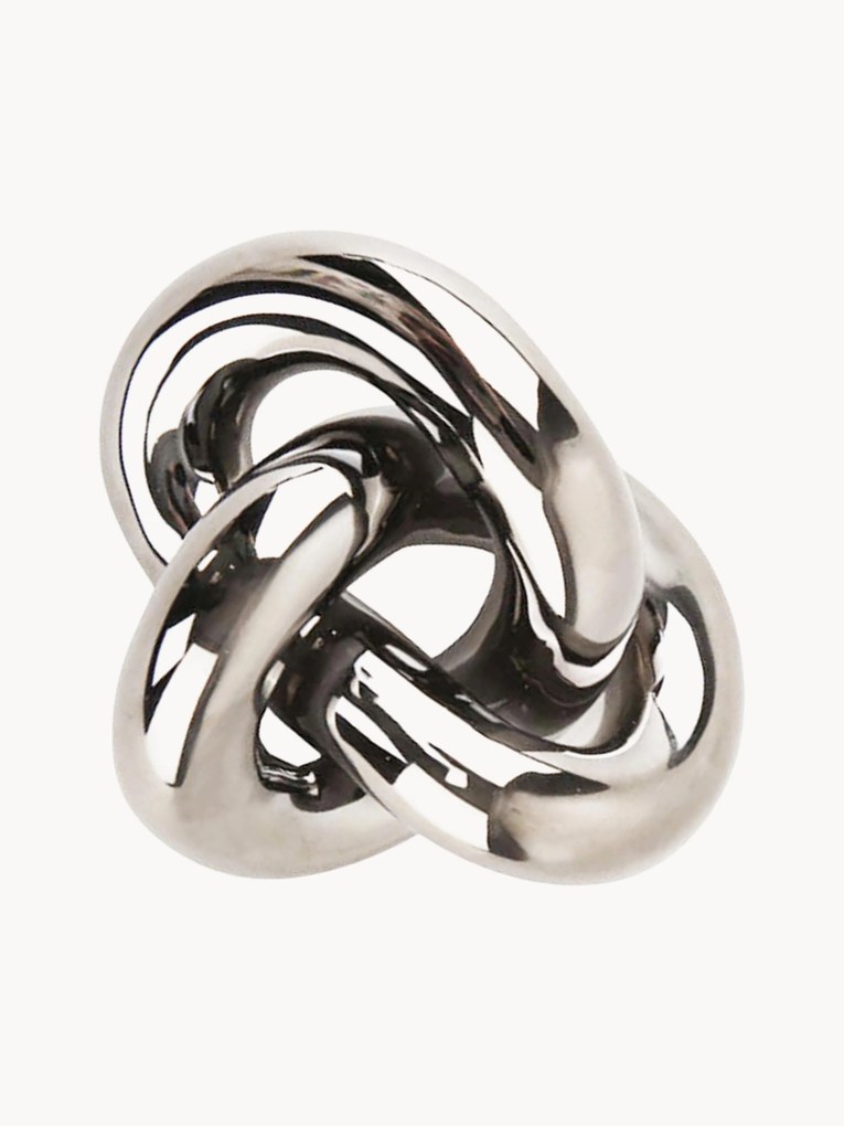Ručne vyrobená dekorácia Knot, V 6 cm