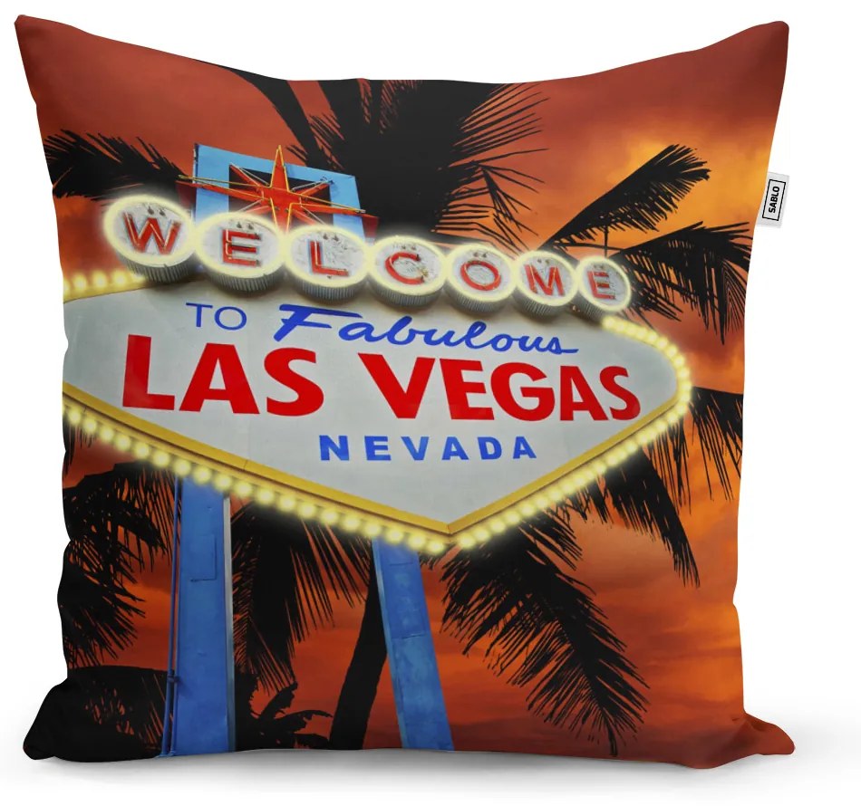 Sablio Vankúš Fabulous Las Vegas - 40x40 cm