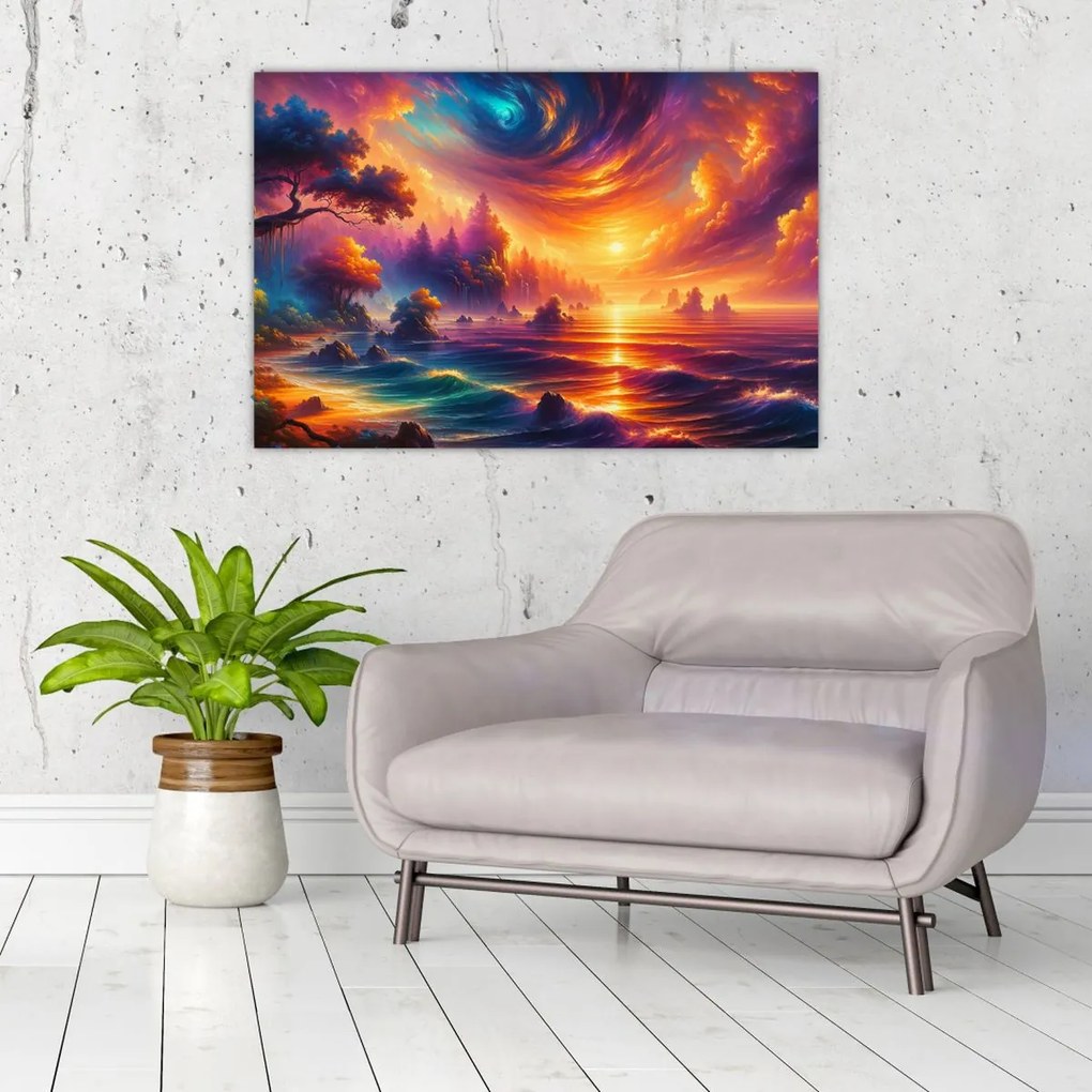 Obraz - Magický svet (90x60 cm)