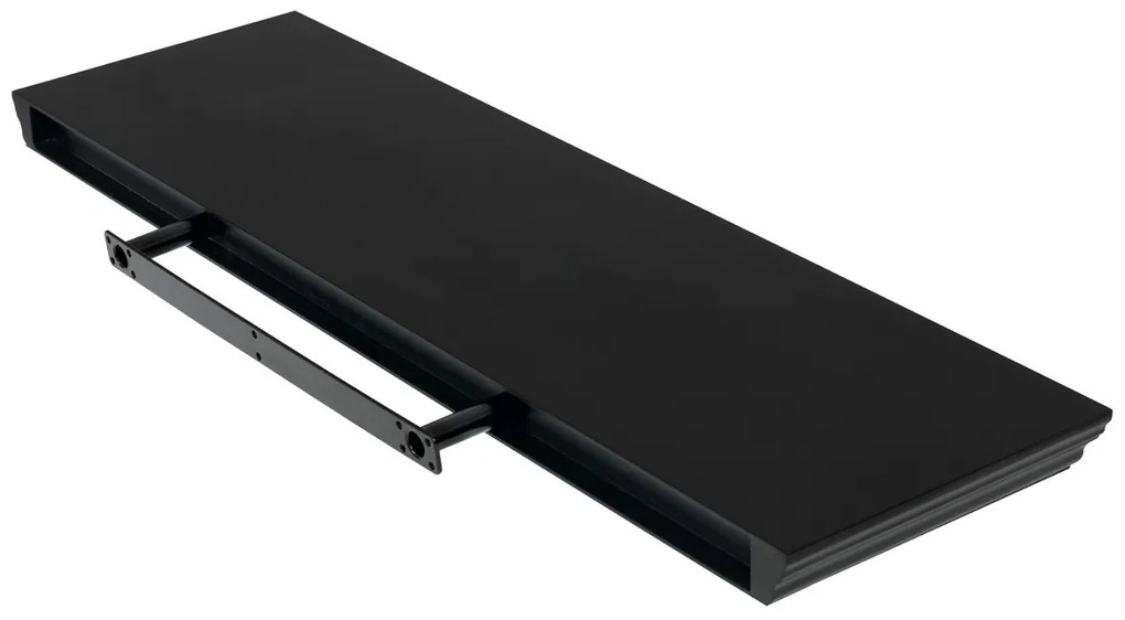 Polica P-025, čierna