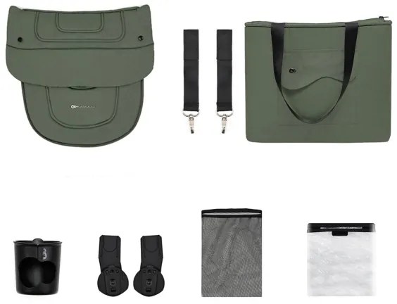 KINDERKRAFT SELECT - Kombinovaný kočík 2v1 YOXI Mystic zelená