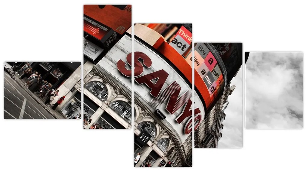 Londýnska ulice - obraz