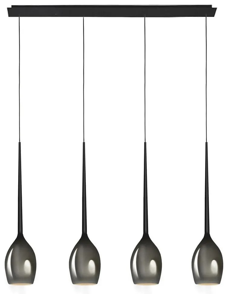 Azzardo AZ2938 - Luster na lanku IZZA 4xE14/40W/230V