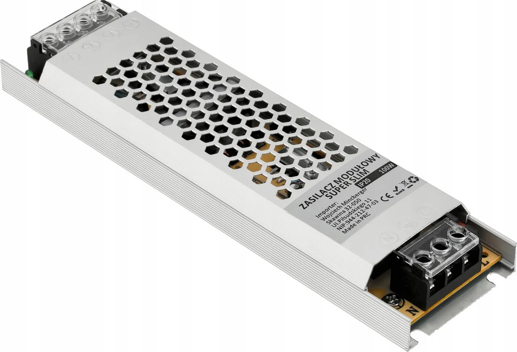 BERGE Super Slim LED modulárny napájací zdroj - 12V - 100W - 8,33A - IP20