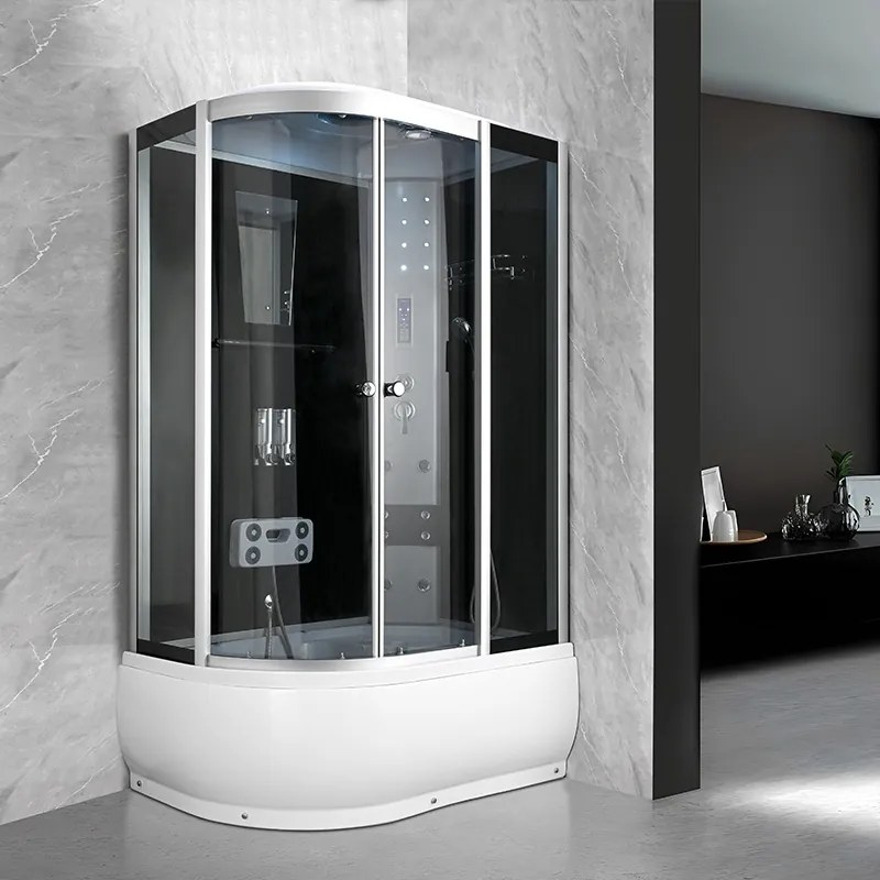 Terra Hydromasážny box WSH7106R, 120x80 pravý bez sauny