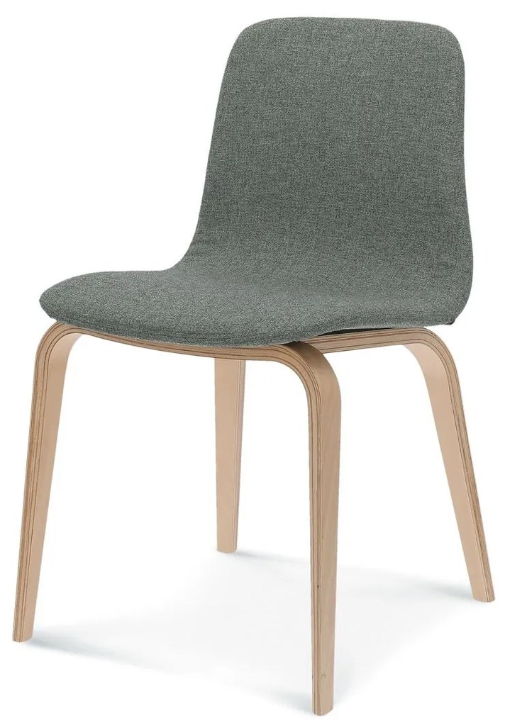 FAMEG Hips - A-1802/1 - jedálenská stolička Farba dreva: dub štandard, Čalúnenie: látka CAT. D