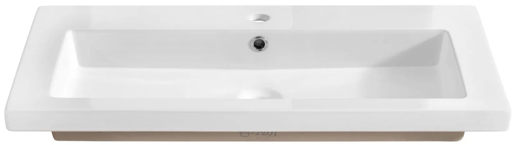 Keramické umývadlo SPIRIT WHITE 60 cm - biele