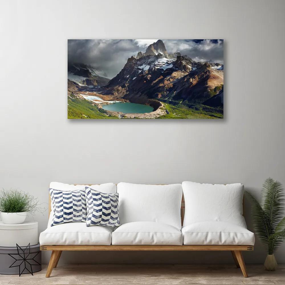 Obraz na plátne Hora záliv krajina 140x70 cm