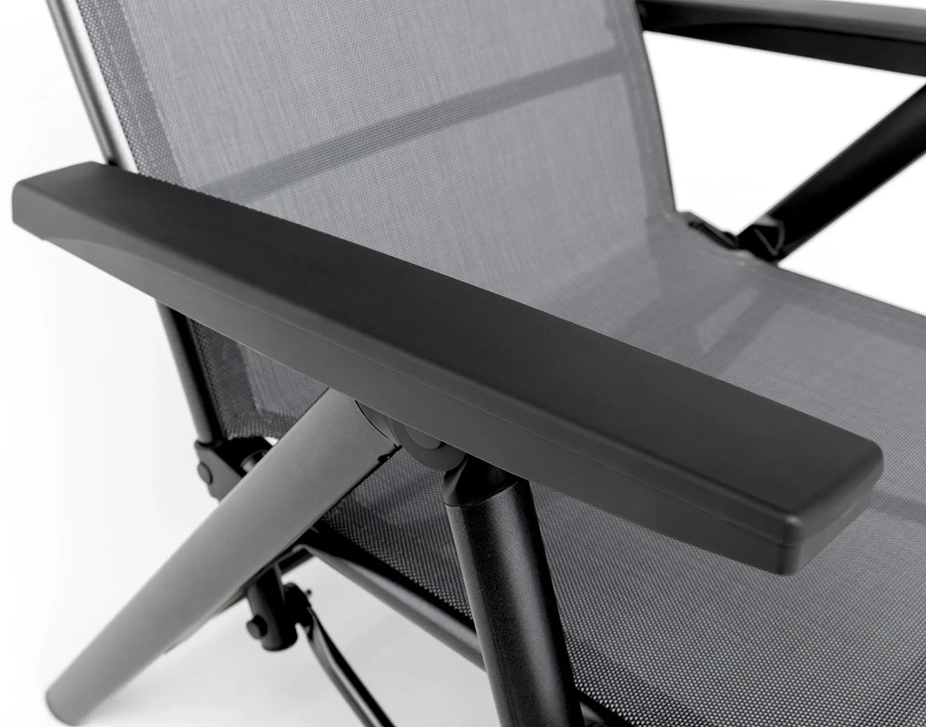 Cirrus Silver-Line relaxačné kreslo antracit