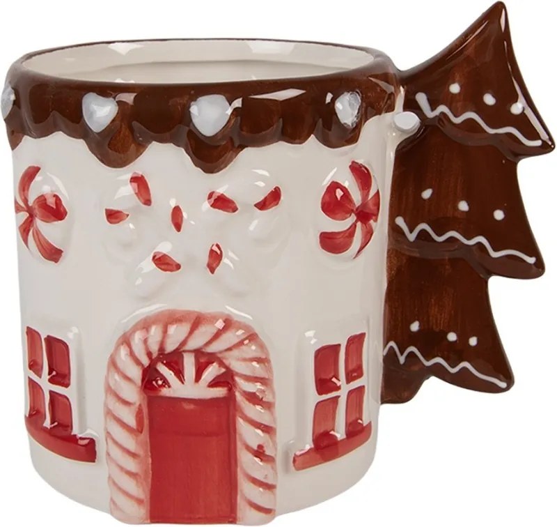 Vianočný hrnček so stromčekom Christmas Tree - 13*10*11 cm / 400 ml