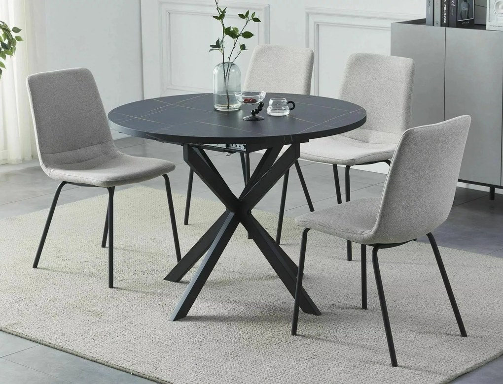 Jedálenský rozkladací stôl Gaston 100/135 cm - výber z 3 prevedení