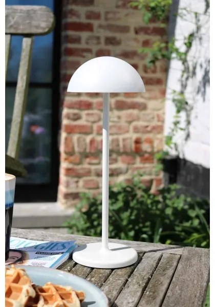 Lucide 15500/02/31 - LED Stmievateľná vonkajšia lampa JOY LED/1,5W/3,7V IP54 biela